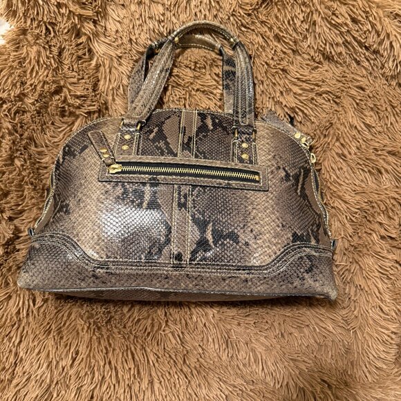 VTG COACH Limited Edition 1993 Hampton Miranda Python Satchel Handbag 11089 - Picture 2 of 6
